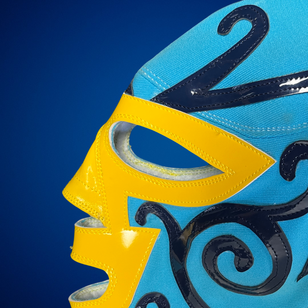 Primera máscara Huracán Ramírez 1953 Colores Originales