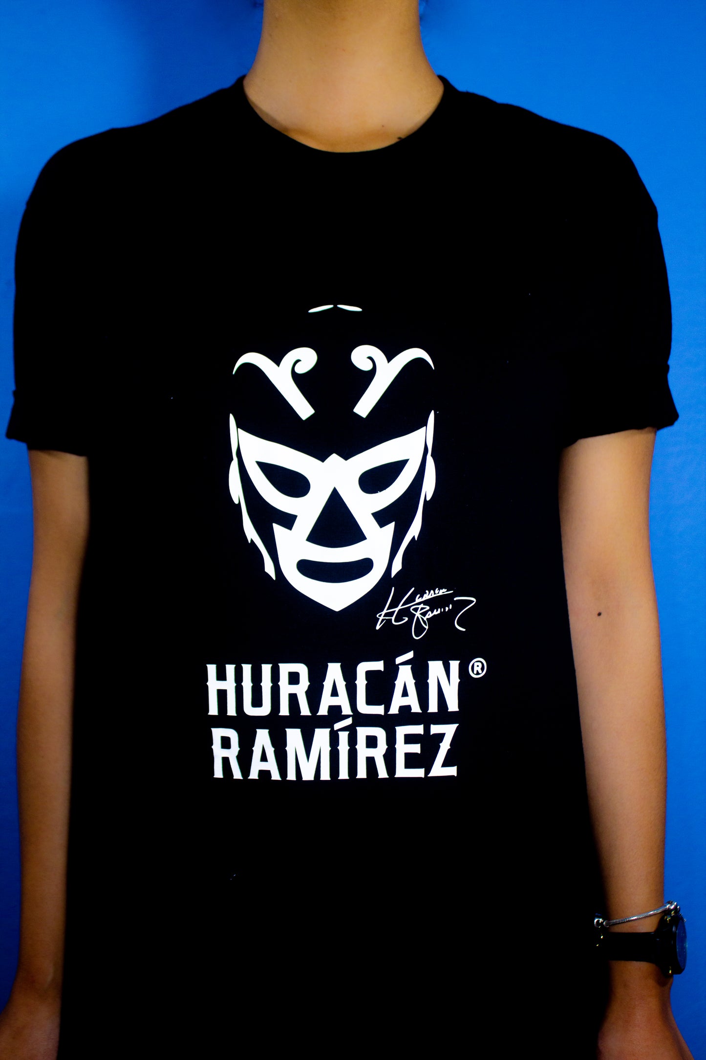 Camiseta Negra Oficial Huracán Ramírez